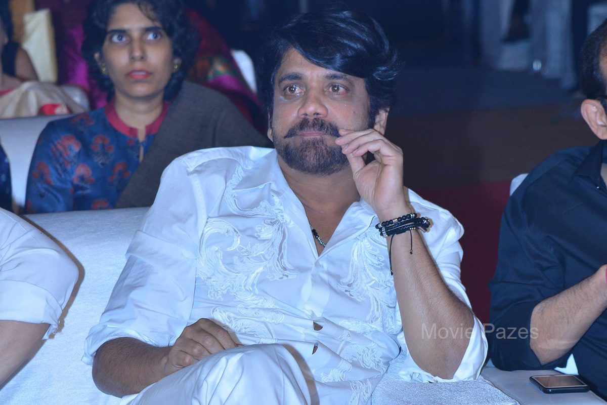 Nagarjuna At Om Namo Venkatesaya Audio Launch